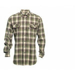 Deerhunter Paxton Shirt w. Suede Details - Brown Check (Size UK M)