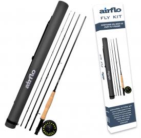 airflo fly fishing rod Airflo Starter Fly Fishing Kit 2.0 with 9ft/10ft #5/6, 6/7 or 8/9 Fly Fishing Rod, Protective Tube, Fly Reel ,Line and Backing, Fly Box and 3 Flies,