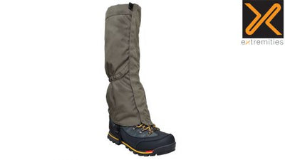 Extremities Full Length Waterproof Breathable Hard Wearing Field Gaiters for Boots