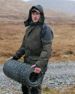 Hoggs of Fife Mens Field Tech Waterproof Hunting Fishing Walking Farming Jacket (Sizes UK S-3XL)