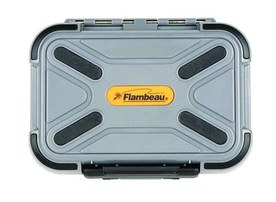 Flambeau Medium Blue Ribbon Waterproof Swing Leaf Fly Box