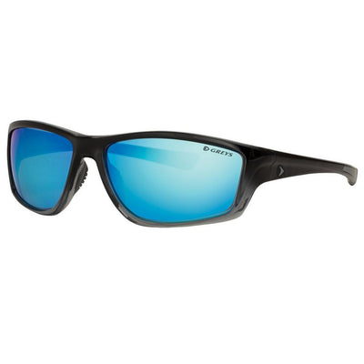 Greys G3 Fishing/Fly Fishing Black/Blue Mirror Shatterproof Polarized Sunglasses with Hard Protective Outer Case