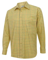 Hoggs Of Fife Mens Governor Premier Tattersall 100% Cotton Shirt