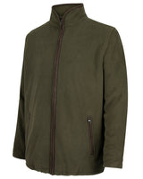 Hoggs Of Fife Mens Woodhall Windproof Full Zip Country Fleece Jacket (Sizes S-3XL Navy and Green Colours Available)