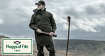 Hoggs Of Fife Mens Struther Trilaminate Long Waterproof Adjustable Stalking Hunting Fishing Outdoor Smock (Sizes S-3XL)