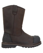 Hoggs of Fife Mens Full Grain Leather Waterproof Steel Toe/Midsole Thor Safety Rigger Boots