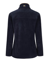 Hoggs of Fife Ladies Stenton Windproof Breathable Zip Up Navy Country Fleece Jacket (Sizes UK 8-20)