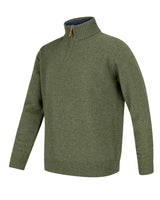 Hoggs of Fife Mens Lothian 1/4 Zip Neck Lambswool Country Pullover (Various Colours and Sizes Available)