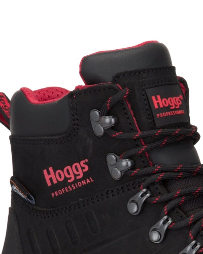 Hoggs of Fife Poseidon S3 Safety Lace-Up Work Boot Leather Steel Toe Slip/Oil Resistant Waterproof Boot