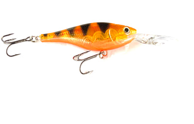 Rare Rapala Glass Shad Rap 7cm Glass Gold Red Trout/Sea Trout/Salmon/Predator Fishing Lure