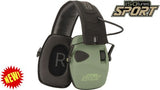 ISOTunes Sport Defy Slim Basic Adjustable Lightweight Comfort Shooting Electronic Sound Control Earmuffs