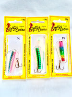 Rare Loftys Cobra 13g Trout/Sea Trout/Salmon Fishing Lures 3 Pack