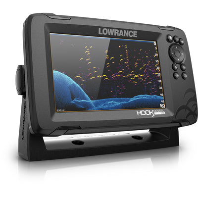 Lowrance Hook Reveal 7 83/200 HDI Transducer with SolarMAX™ Display Fish Finder