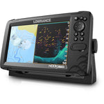 Lowrance Hook Reveal 9 Tripleshot CHIRP Sonar Downscan Imaging Fishfinder and Transducer with Autotuning Sonar SolarMax Display