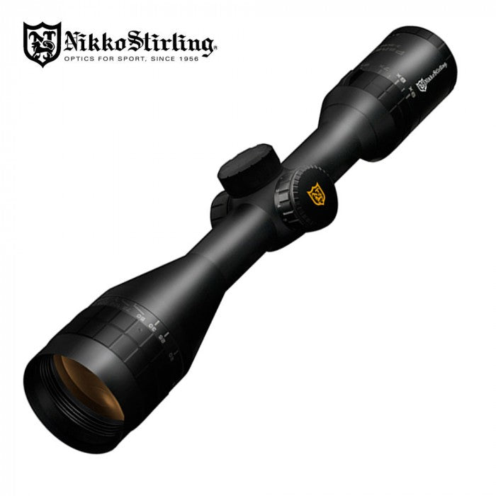 NIKKO STIRLING PANAMAX 3-9X50 AO ILLUMINATED HALF MIL DOT RET RIFLE SCOPE