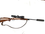 Second Hand Remington .17 Centrefire with Scope and Moderator - £550.00