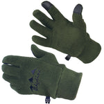 Ridgeline Lightweight Warm Fleeced Olive Tasman Gloves - Sizes S/M and L/XL