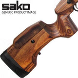 SAKO QUAD - RANGE - LAMINATED STOCK INC BARREL