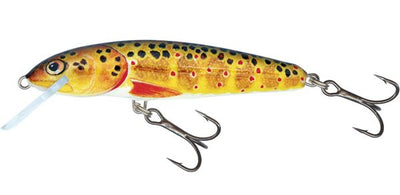 Salmo Minnow Crankbait 7cm 6g Floating Brown Trout Trout/Pike/Perch/Predator Fishing Lure