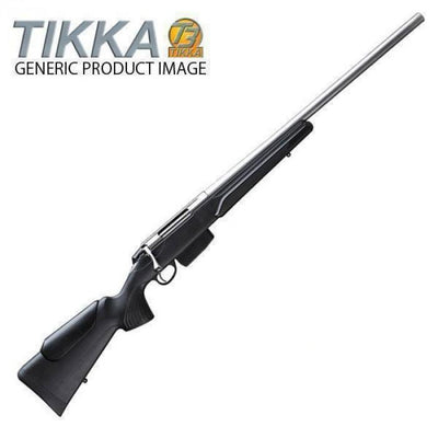 TIKKA T3X VARMINT-SYNTHETIC/STAINLESS LEFT HAND