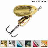 Blue Fox Vibrax Red/Blue/Silver/Gold Shad 4g/6g/8g/10g/13g Trout Sea Trout Salmon Perch Fishing Spinner Lure