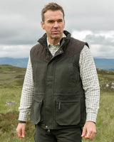Hoggs of Fife Mens Weatherproof Kincraig Lightweight Field Hunting Farming Shooting Country Waistcoat (Sizes UK S-2XL)