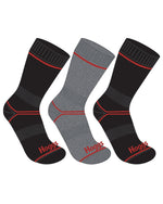 Hoggs of Fife Mens Comfort Cotton Work Socks (3 Pack) Size 7-12