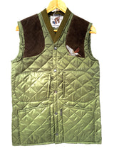 Lavenir Diamond Quilted Shooting Hunting Farming Waistcoat Bodywarmer with Unique Pheasant or Woodcock Crest