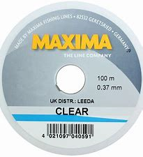 Maxima Clear Fishing Line 8lb/100m/110Yds