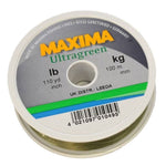 Maxima Ultragreen 100m/110yd Fishing Line (Various Sizes Available)