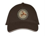Bartavel Adjustable Cotton Baseball Cap with Pheasant Crest