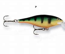Rapala Shad Rap Shallow Runner Perch 5cm/5g Trout/Sea Trout/Pike/Perch Fishing Lure