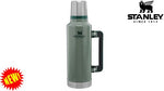 Stanley Classic Stainless Steel Leakproof BPA Free Double-Wall Vacuum Insulated Flask Bottle