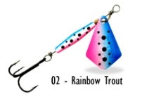 Tasmanian Devil 3.8g Devil Blade Spinner Trout/Sea Trout/Salmon/Perch/Predator Fishing Lure